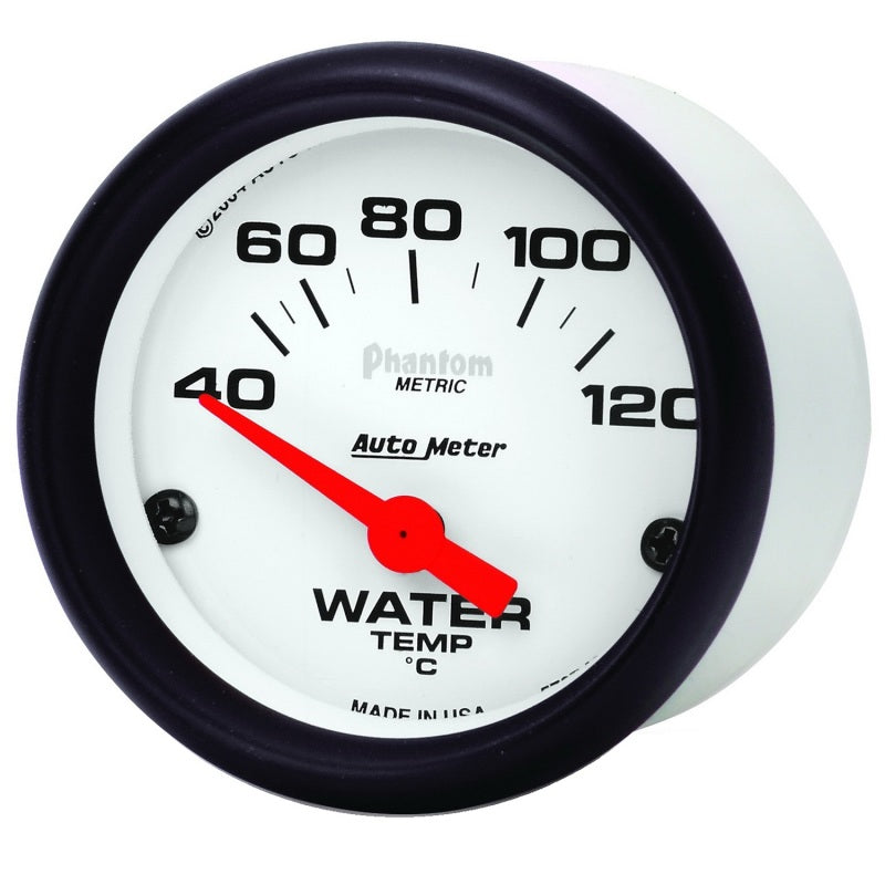 Autometer Gauge, Water Temp, 2 1/16", 40-120 Deg C, Electric, Phantom 5737-M User 2