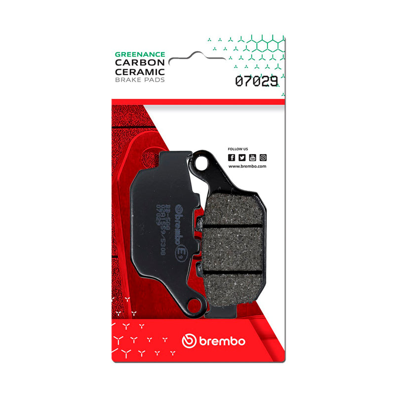 Brembo OE Honda Fes Carbon Ceramic Brake Pad - Rear 07029 07029 User 1