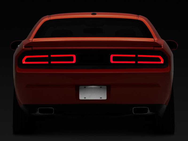 Raxiom 08-14 Challenger LED Tail Lights- Black Housing (Smoked Lens) CH3762 CH3762 Photo - Close Up