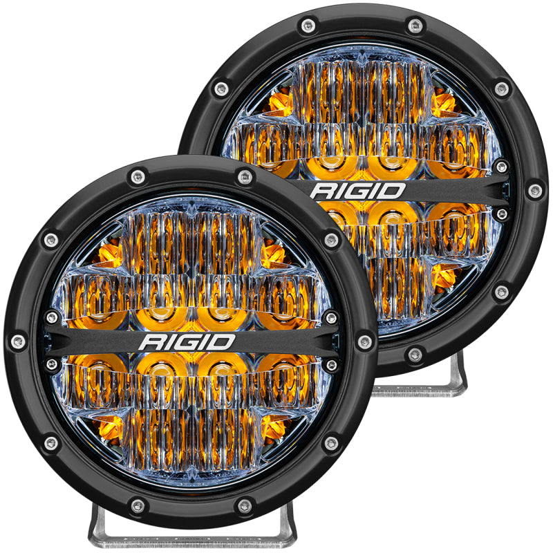 Rigid Industries 360-Series 6 inch Led Off-Road Backlight (Pair). 36206 Photo - Primary