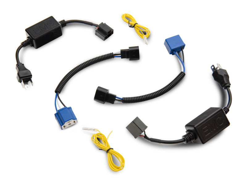 Raxiom 97-18 Jeep Wrangler TJ/JK Axial 7-Inch LED Headlights w/ DRL- Black Housing (Clear Lens) J155570 J155570 Photo - Close Up