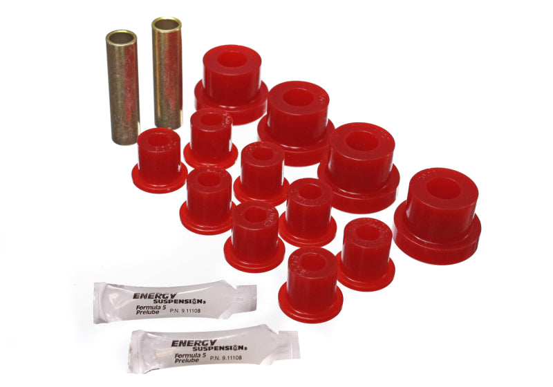 Energy Suspension Leaf Spring Bushing Set Red Jeep CJ5 All 1976-1983 2.2102R Photo - Primary