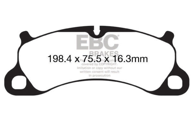 EBC Disc Brake Pad Set DP42144R Photo - Primary