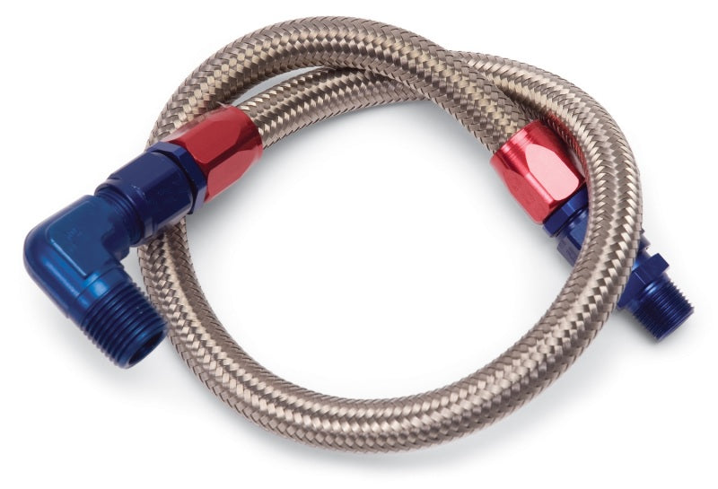 Edelbrock Braided Fuel Line Kit 27-Inches 8127 Photo - Primary