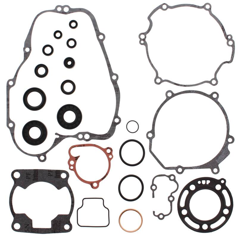 Vertex Pistons Vertex Gaskets 98-00 Kawasaki KX80 Complete Gasket Kit w/ Oil Seals 811410 811410 Photo - Primary