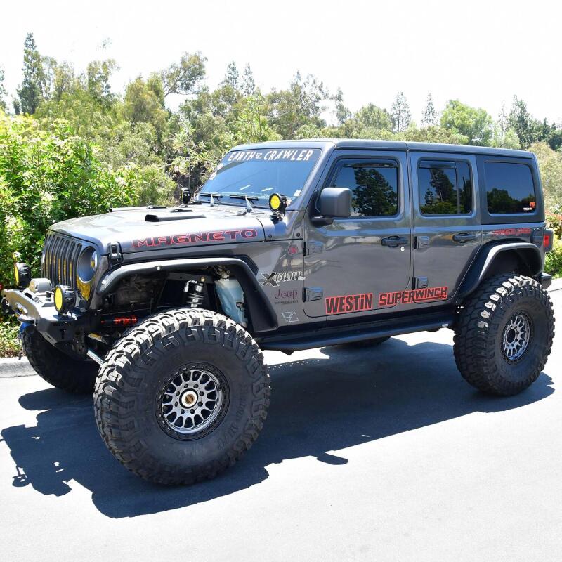 Westin 18-24 Jeep Wrangler (JL) Unlimited 4DR Outlaw Running Board 28-34065 28-34065 Photo - Mounted