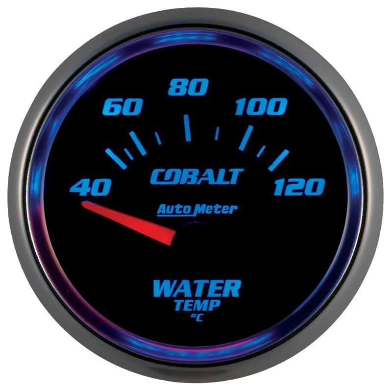 Autometer Gauge, Water Temp, 2 1/16", 40-120 Deg C, Electric, Cobalt 6137-M User 2