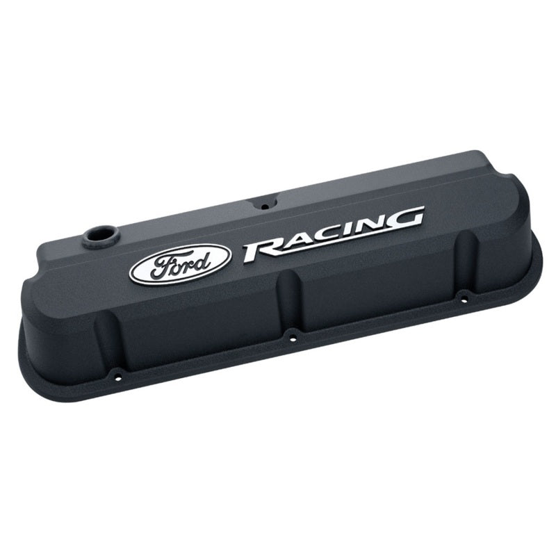 Ford Slant Edge Valve Cover Set w/Ford Racing Logo FRD302-135 302-135 Photo - Primary