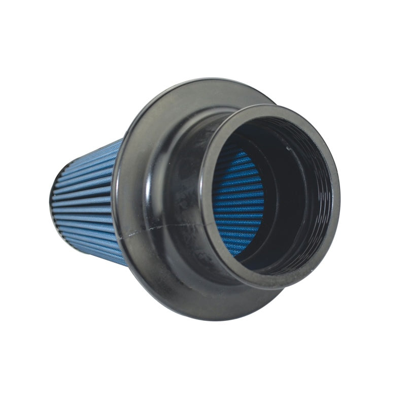 Injen SuperNano-Web Air Filter 3.75in ID/ 7.0in Base / 8.8in Height / 5in Top X-1109-BB X-1109-BB Photo - Unmounted