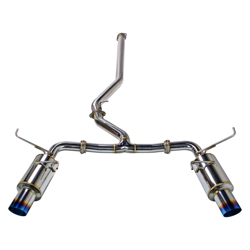 Remark 2022+ Subaru WRX (VB) Catback Exhaust - Dual R1 Spec Burnt Stainless (Non-Resonated) RK-C2076S-03T RK-C2076S-03T User 1