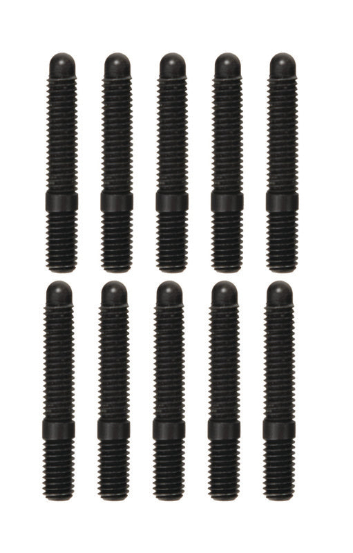 Moroso M6-1.00 x 38mm Black Oxide Bullet Nose Stud Kit - 10 Pack 38844 38844 User 1