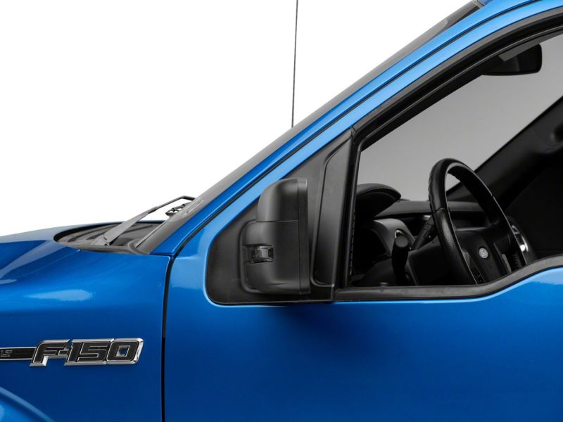 Raxiom 09-14 Ford F-150 Axial Series White LED Mirror Turn Signal- Smoked T556986 T556986 Photo - Close Up