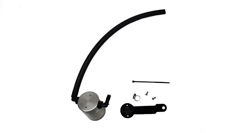 J&L 17-22 Honda CRV 1.5L Turbo Passenger Side Oil Separator 3.0 - Clear Anodized 3112P-C 3112P-C Photo - Primary