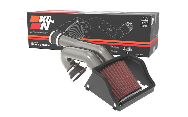 K&N Engineering K&N 2015-22 Ford F-150 3.5L V6 Performance Air Intake System 77-2617KC 77-2617KC Photo - out of package