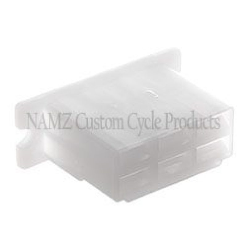 NAMZ 250 Series 6-Position Dual Row Female Connector w/Mount (5 Pack) NH-RB-6BT NH-RB-6BT Photo - Primary