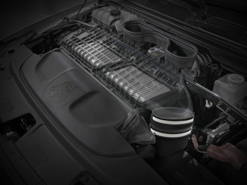 aFe 21-23 Ram 1500 TRX HEMI V8 6.2L (sc) Super Stock Induction System w/ Pro DRY S Filters 55-10014D 55-10014D Photo - Mounted