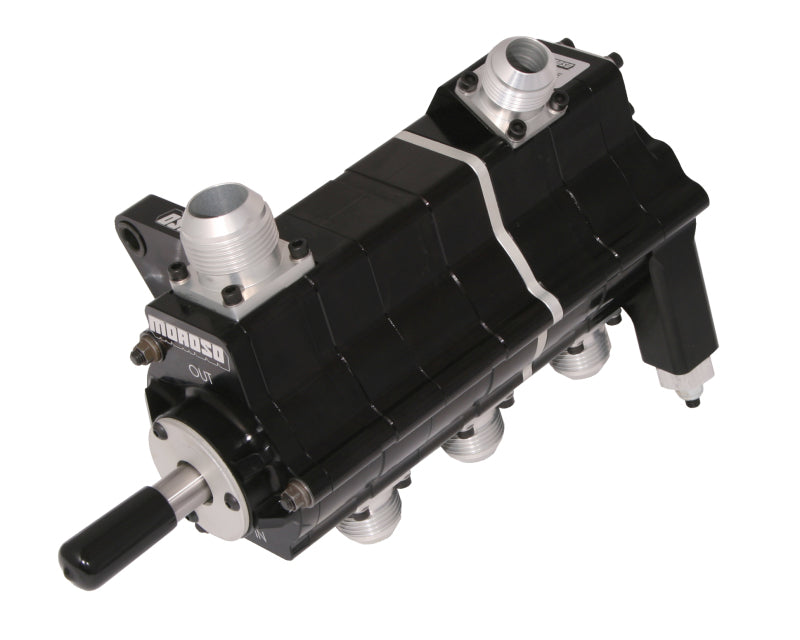 Moroso Black Series 3 Stage Dry Sump Oil Pump - Left Side - 1.100in Pressure 22243 22243 Photo - Primary