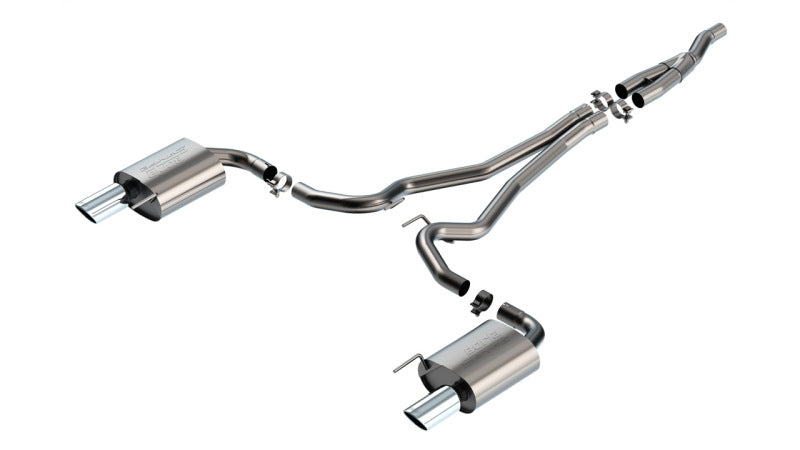 Borla 2024 Ford Mustang 2.3L Ecoboost 2.50 S-TYPE Catback Exhaust - Non-Active 140979 140979 Photo - Primary