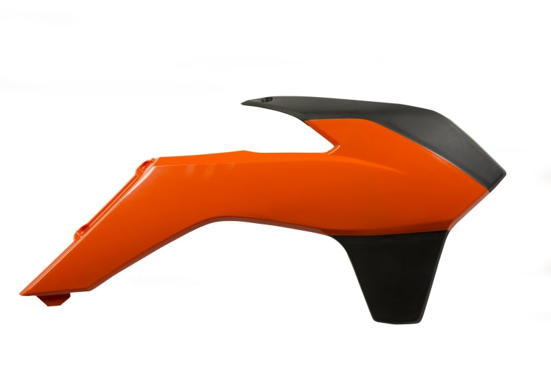 Acerbis 13-16 KTM SX125/150/ SX250/XC/ SX-F/XC-F/ EXC/XC-W/XCF-W Radiator Shroud - 16 Orange/Black 2314255225 2314255225 Photo - Primary