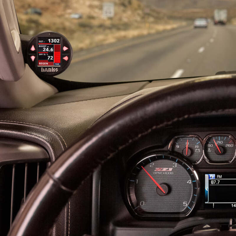 Banks Power 15-19 Chevy/GMC 2500/3500 iDash Stealth Pod Mount - Single Gauge 63349 63349 User 3