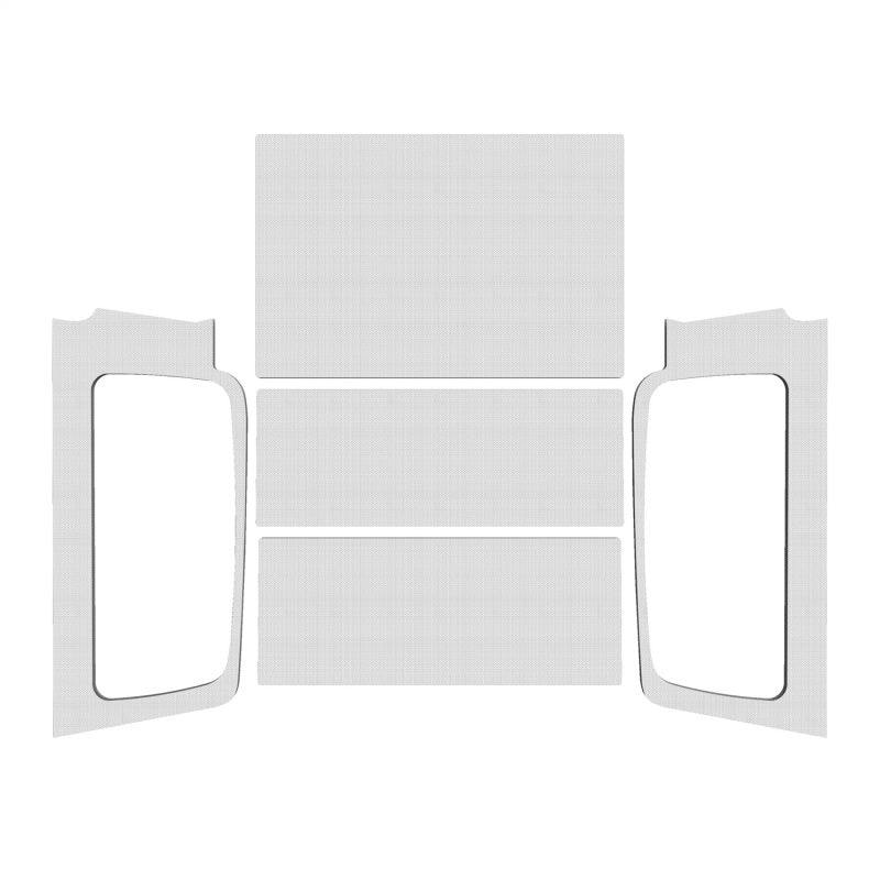 DEI 04-06 Jeep Wrangler LJ Unliminted Headliner Complete Kit - White 50602 50602 Photo - Primary