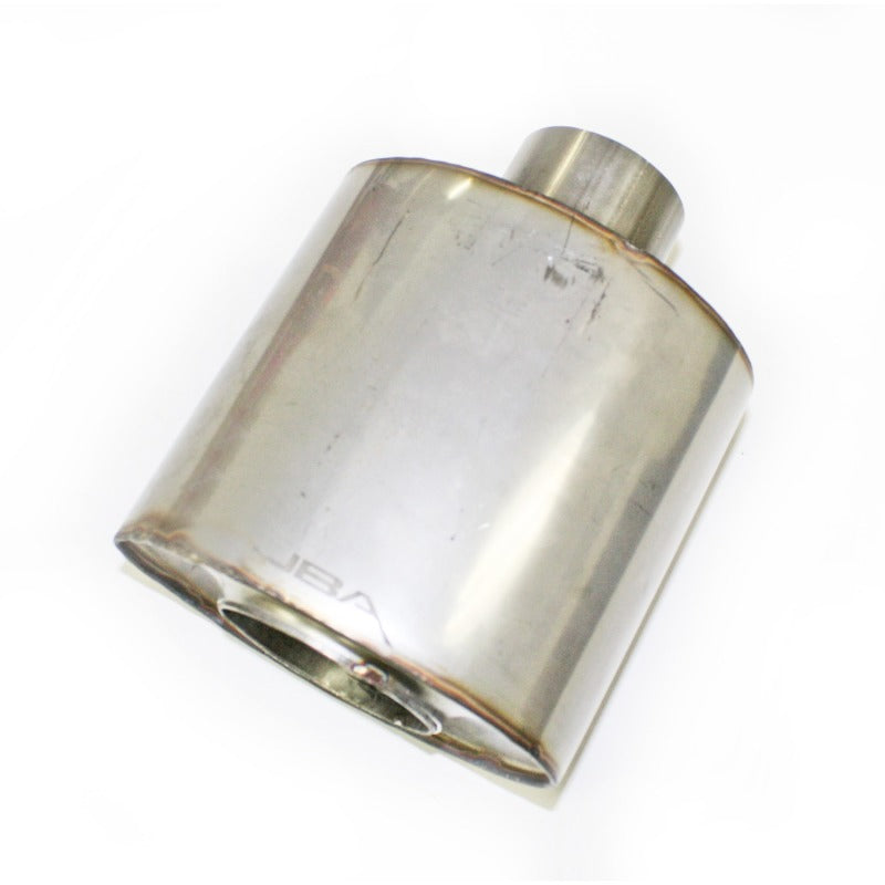 JBA Universal Straight-Through 304SS Muffler 6x6x4 2.5in Inlet Diameter Center/Center 40-250600 40-250600 Photo - Primary