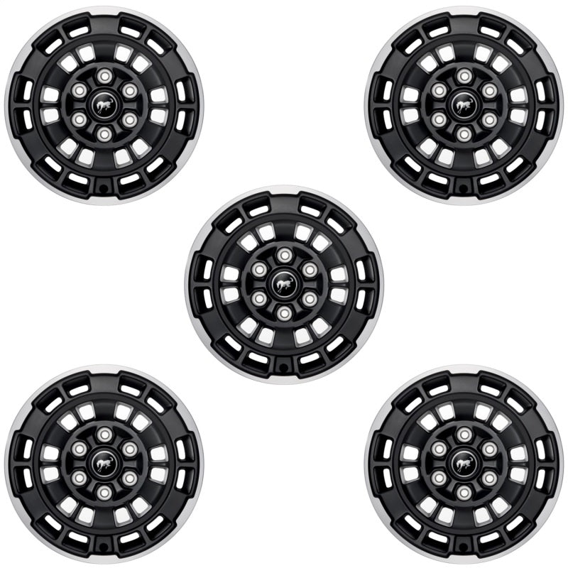 Ford Racing 21-24 Bronco 17in x 8.5in Machined Face Wheel Kit M-1007K-P1785MBM M-1007K-P1785MBM Photo - Primary