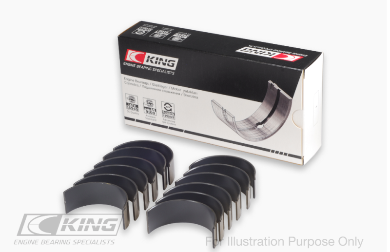 King Engine Bearings King Toyota 2Gr-FE/ 3GR-FE Polymer Coated (Size 0.25) Connecting Rod Bearing Set CR6873MC0.25 CR6873MC0.25 User 1