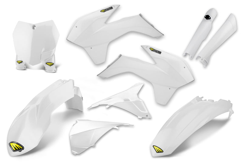 Cycra 13-16 KTM 150-450 SX/XC/SX-F/XC-F Powerflow Body Kit White 1CYC-9310-42 1CYC-9310-42 Photo - Primary