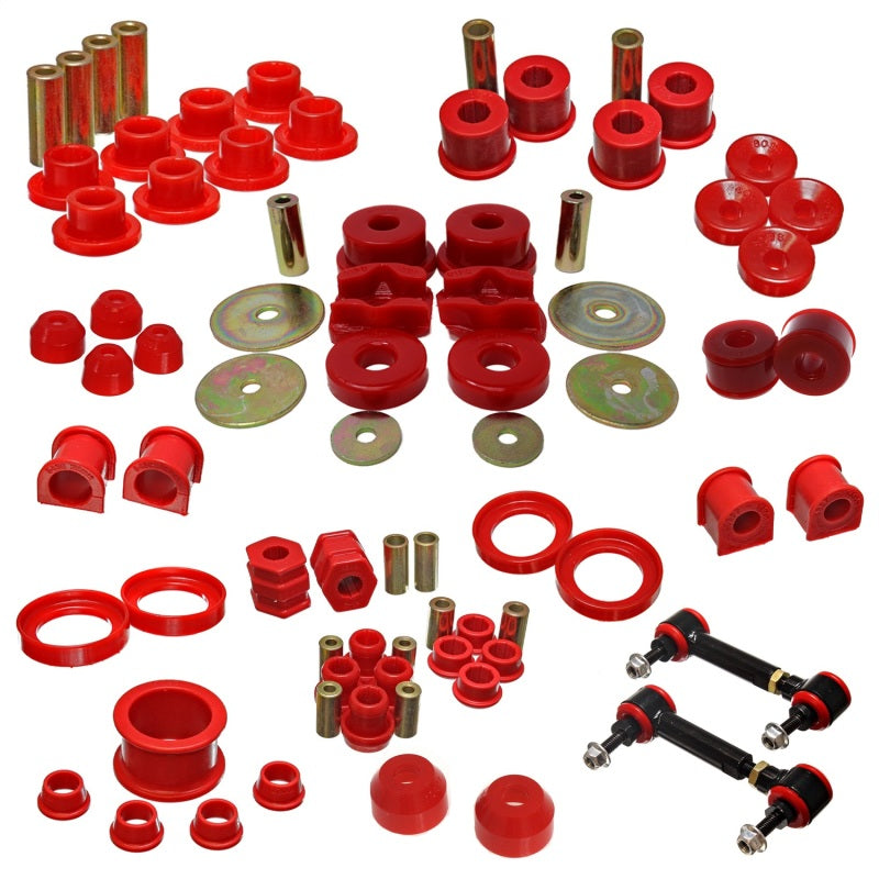 Energy Suspension 97-01 Honda CR-V Master Bushing Set - Red 16.18116R 16.18116R Photo - Primary