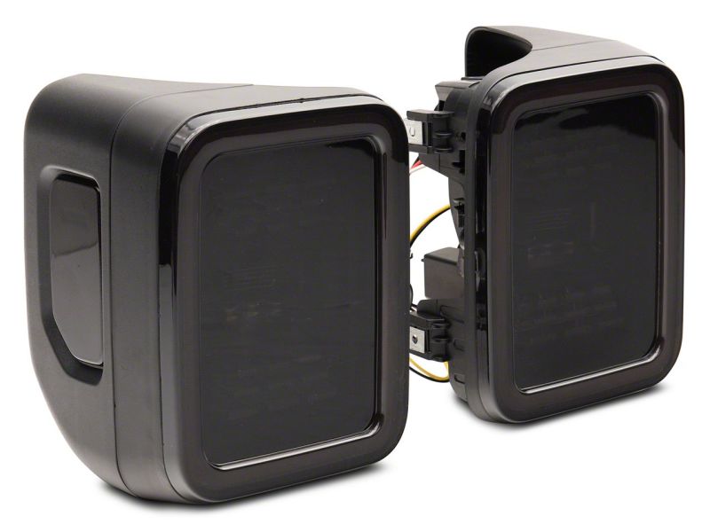 Raxiom 20-23 Jeep Gladiator JT LED Tail Lights- Blk Housing (Smoked Lens) JG8026 JG8026 Photo - Close Up