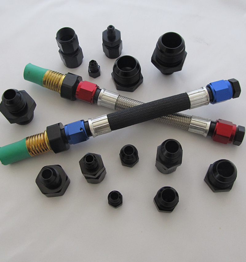 Fragola -8AN x Garden Hose Adapter Only 900555-BL 900555-BL Photo - Primary