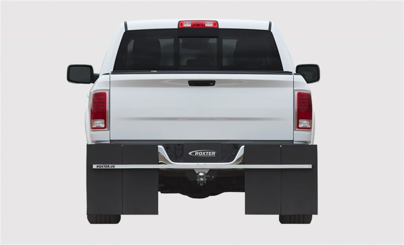 Access Roxter Universal Fit Pickups/SUVS 80in Wide Smooth Mill Finish Hitch Mounted Mud Flaps D100001 D100001 Photo - Primary