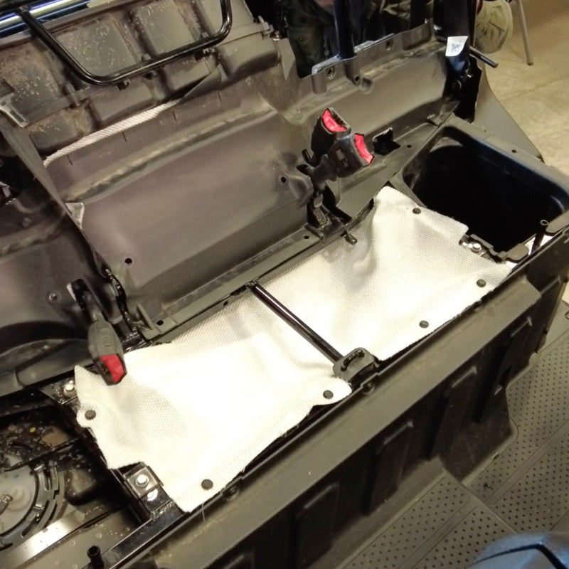 DEI 22-24 Honda Pioneer 1000-3/1000-5/1000-6 Under Seat Heat Shield Kit 902409 902409 Photo - lifestyle view