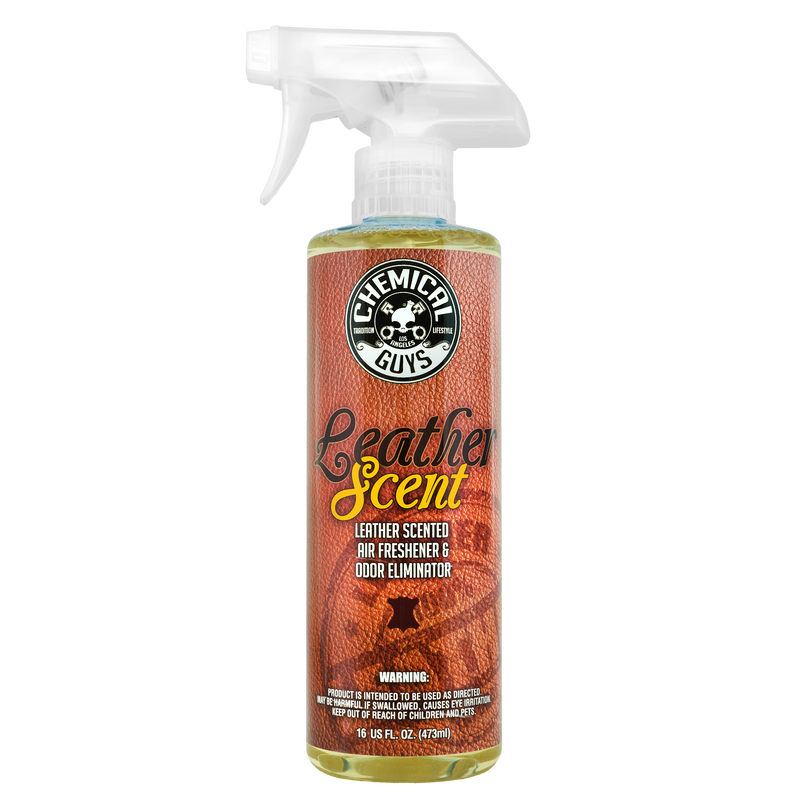 Chemical Guys Leather Scent Air Freshener & Odor Eliminator - 16oz (P6) AIR_102_16 AIR_102_16 User 1