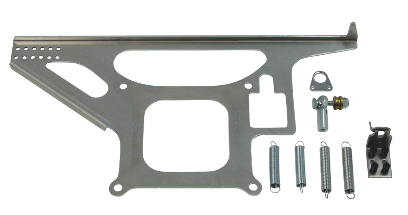 Moroso 4150 Style 4BBL Carburetor Throttle Cable Mounting Kit w/Return Spring 65075 65075 Photo - Primary