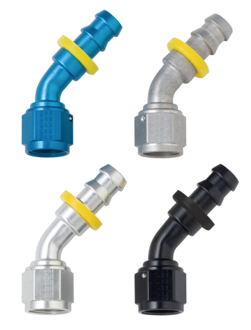 Fragola -8AN Push-Lite End 45 Degree 204508 204508 Photo - Primary