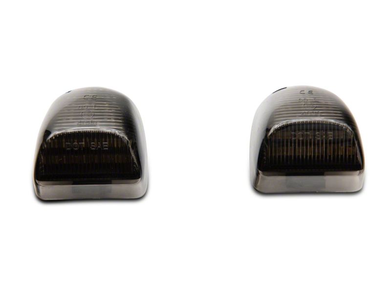 Raxiom 01-13 Chevrolet Silverado/GMC Sierra 1500 Axial Series LED License Plate Lamps- Smoked S122507 S122507 Photo - Close Up