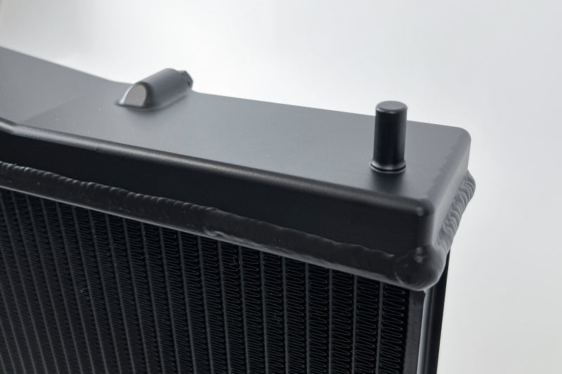 CSF Nissan R33 Skyline GT-R/GTS Full Billet Aluminum High-Performance Radiator - Black 7219B 7219B Photo - Close Up