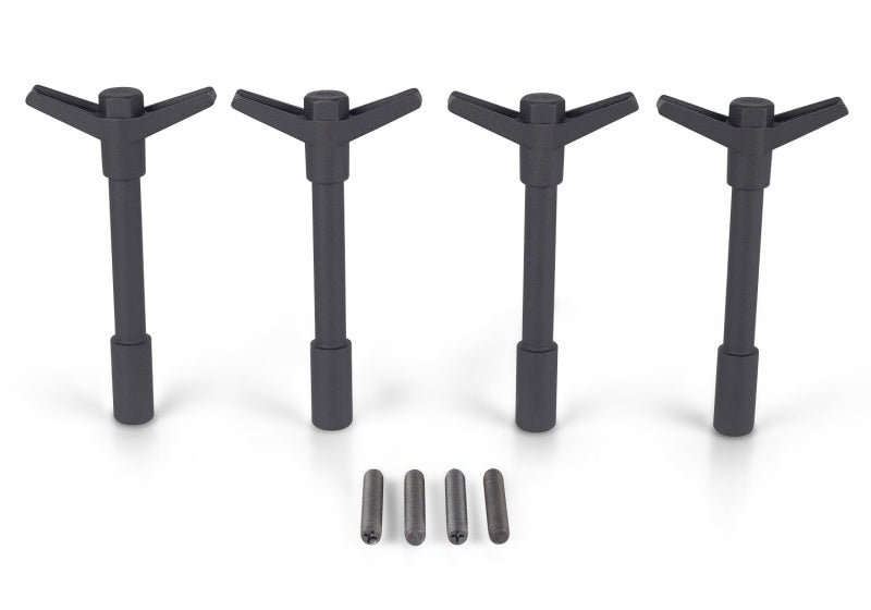 Ford Racing Black Crinkle Finish Valve Cover Hold Down Wing Nuts 302-326 302-326 Photo - Unmounted