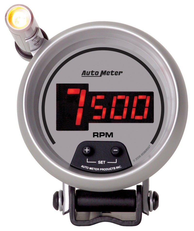 Autometer Ultra-Lite 3-3/4in 10000 RPM Digital Mini-Monster Tachometer 6599 6599 Photo - Primary