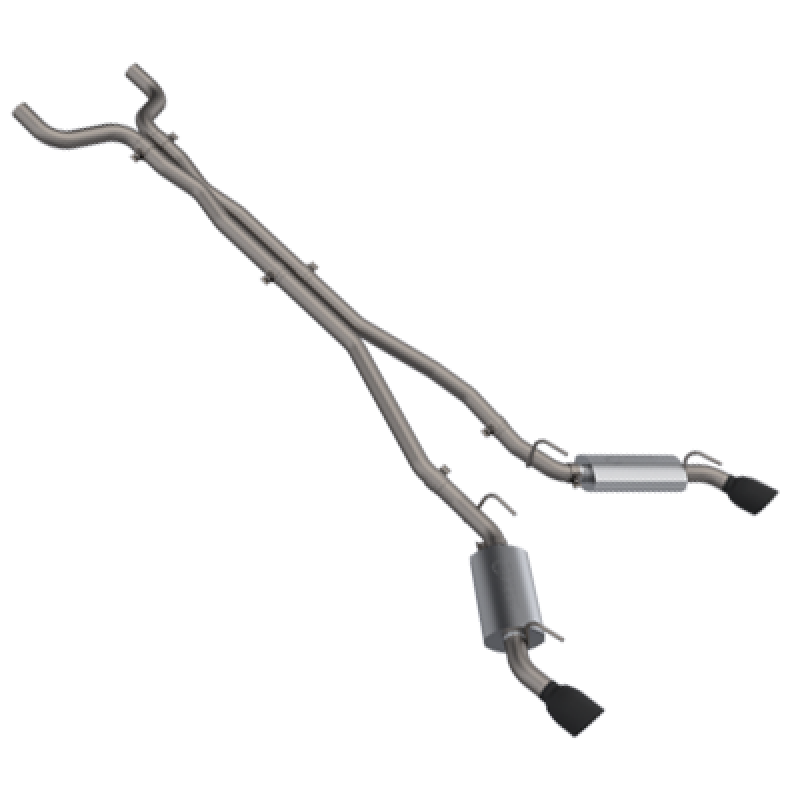QTP 10-13 Chevrolet Camaro SS 6.2L 304SS AR3 Cat-Back Exhaust w/4.5in Black Tips 600111B 600111B Photo - Primary