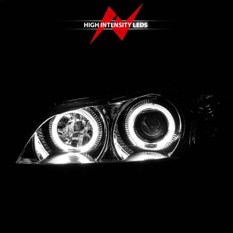 Anzo 2000-2004 Infiniti I30 Projector Headlights w/ Halo Chrome 121078 Photo - Unmounted