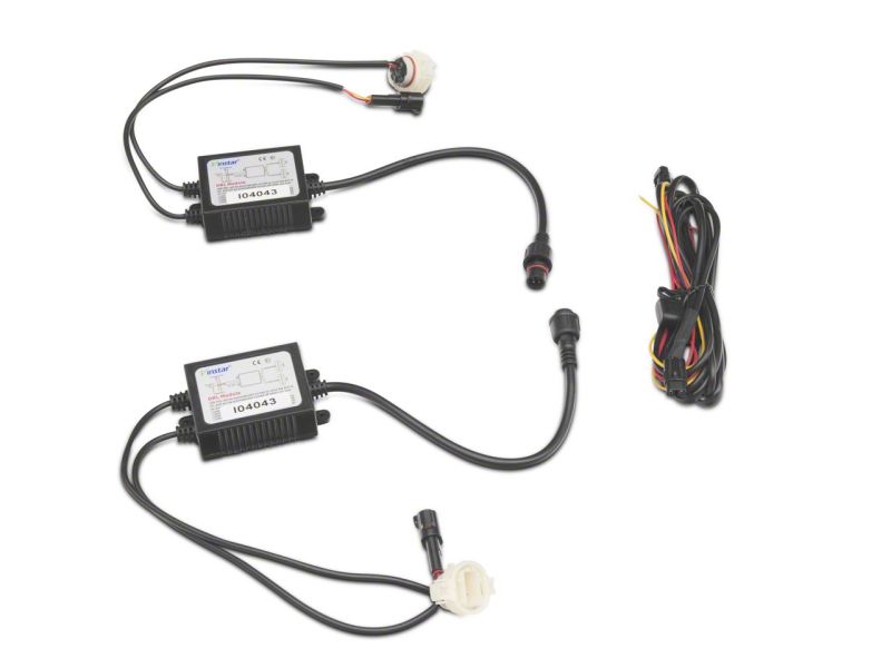 Raxiom 10-23 Jeep Wrangler JK & JL Axial Series LED DRL Fog Lights J119947-B J119947-B Photo - Close Up