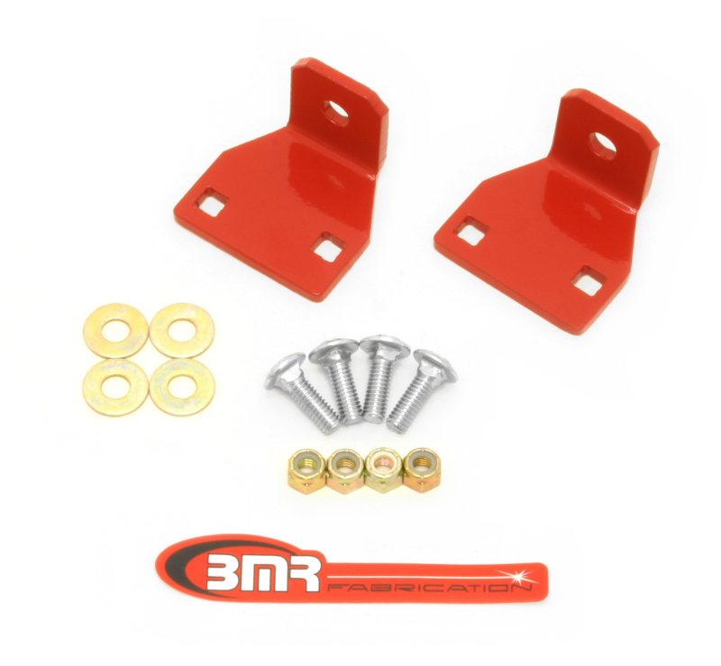 BMR 10-11 5th Gen Camaro Rear Lower Control Arm End Link Mounting Brace - Red ELK009R ELK009R User 1