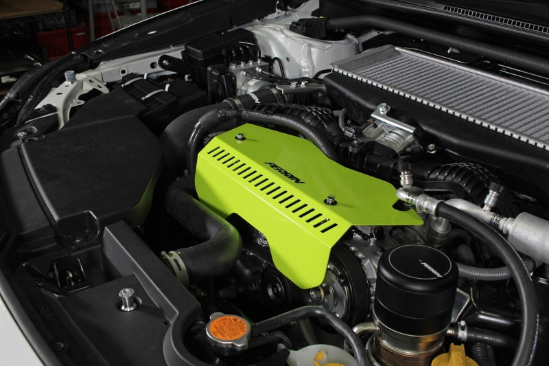 Perrin Performance Perrin 2022+ Subaru WRX Pulley Cover - Neon Yellow PSP-ENG-153NY PSP-ENG-153NY User 1