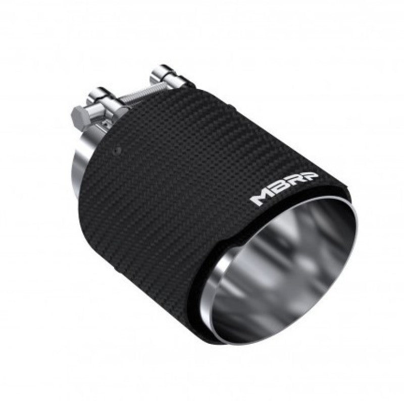MBRP Universal Carbon Fiber Dual Wall Tip 4.5in OD/3in Inlet/6.13in L T5180CF T5180CF User 1