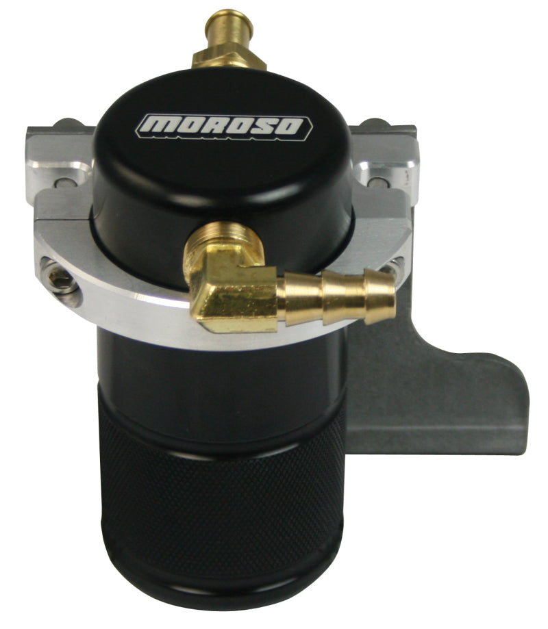 Moroso Air-oil Separator Kit SM BLK, Camaro SS w/ Edelbrock. SC 2010-15 85635 Photo - Primary