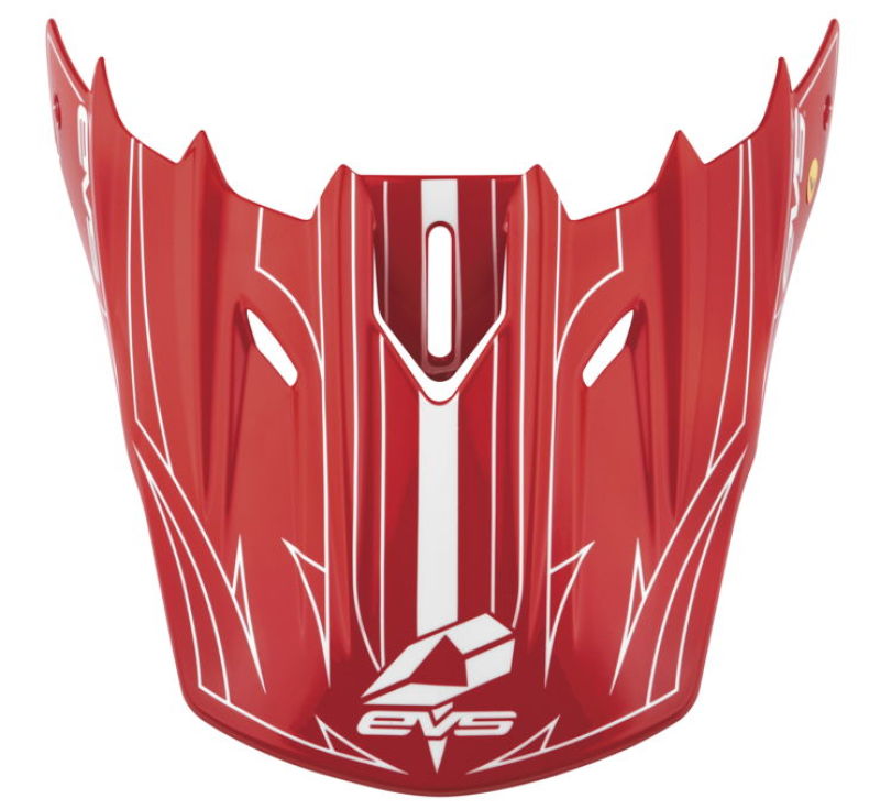 EVS T5 Piner Visor Redwht H16T5P-VSRW H16T5P-VSRW User 1