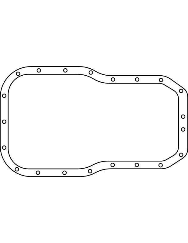 Cometic Gasket Cometic Toyota 2S-ELC/3S-FE/3S-GELC/3S-GTE/5S-FE/5S-FNE .062in Fiber Oil Pan Gasket C4817-062 C4817-062 Photo - Primary